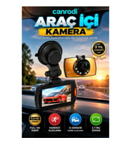 Full HD Araç İçi DVR Kamera – Hareket Algılama, G-Sensor ve 2.7 İnç Ekran