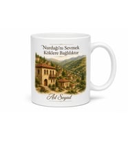 Nurdağı Tarihi Dokusu ve Doğası Antep Hatırası Kupa Bardak Hediye