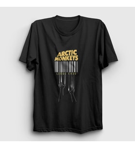 Presmono Unisex Siyah End Arctic Monkeys T-Shirt 13048tt