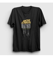 Presmono Unisex Siyah End Arctic Monkeys T-Shirt 13048tt