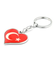 Türk Bayrağı Logolu Anahtarlık ''NewLifePromosyon'' MDL222
