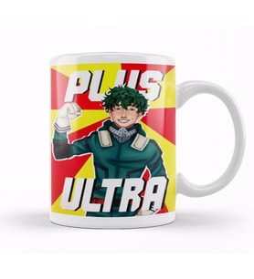 My Hero Academia Plus Ultra Kupa Bardak Porselen