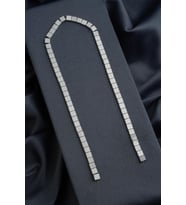 Hematit Doğal Taş Mat Gri Yassı Kare Kesim 6x6mm Dizi [AA]