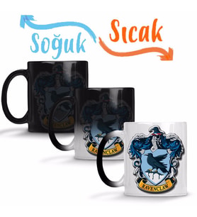 Harry Potter Ravenclaw Gryffindor Slytherin Ravenclaw Hufflepuff Sihirli Kupa Bardak Porselen