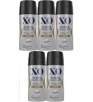 XO Deodorant 150ML Men-Erkek Clear & Protect (5 Li Set)