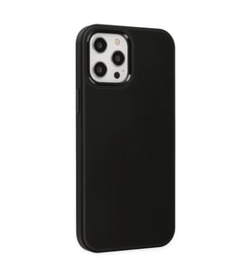 İphone 12 Pro Max Kılıf Asya Deri  - Siyah