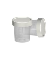 İDRAR NUMUNE KABI 50 ADET 100 ML beyaz kapaklı