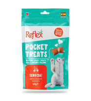 Reflex Pocket Treats Deri ve Tüy Bakımı Yetişkin Kedi Ödül Maması 60gr