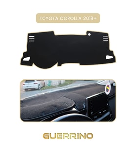 TOYOTA Corolla  (2018+)TORPİDO KORUMA HALISI BEJ KENAR