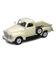 1953 Chevrolet 3100 Pick Up Model Araba 1:24 Ölçek Koleksiyon (Krem)