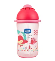 Çocuklar İçin 6+ Ay 380 ml Pipetli Bardak, Güvenli ve Eğlenceli Kullanım