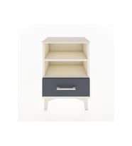 Arges Komodin 2 Raflı Tek Çekmeceli 44x30x64 Aytaşı-Antrasit