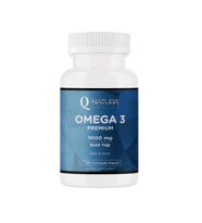 Q Natura Series Omega 3 Premium 30 Softgell Kapsül  (Balık Yağı 1000 mg, EPA 396 mg, 264 mg)