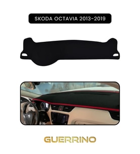 SKODA Octavia (2013-2019)TORPİDO KORUMA HALISI SİYAH KENAR
