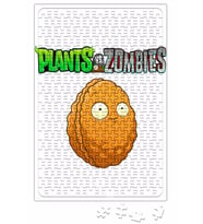 Wall Nut Plants ve Zombies Puzzle 240 Parça Yapboz