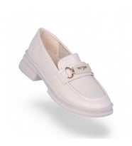 Ayakcenter Nhr1 Kadın Loafer Ayakkabı (Krem)