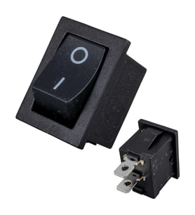 IC-124 Mini Işıksız Yaylı 2P On-Off Anahtar