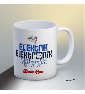 Kişiye Özel Elektronik Mühendisi Temalı Kupa Bardak