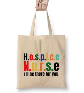 Nurse Gift İdea Funny Saying Quote-Nursing Medical Bez Çanta Uzun Saplı