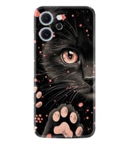 Oppo Reno 14F Kılıf Boutique Baskılı Resimli Kara Kedi Pcode -085