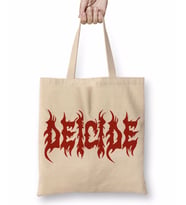 Deicide Logo Bez Çanta Uzun Saplı