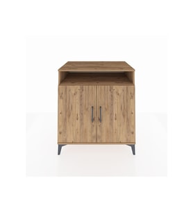 Kronos Şifonyer 3 Raflı 2 Kapaklı 88x59x96 Çam-Çam