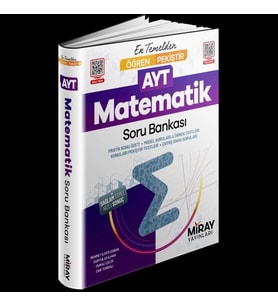 Miray Öğren Pekiştir AYT Matematik Konu Özetli Soru Bankası