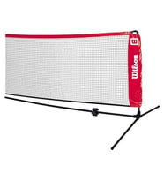 Wilson 6,10 metre Portatif Tenis ve Badminton Ağı File ve Direk Seti WRZ259700