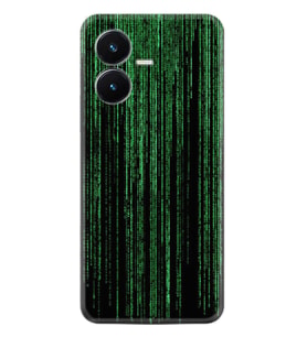 Vivo Y22S Kılıf Resimli Desenli Baskılı Silikon Matrix 1321