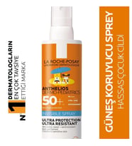La Roche Posay Anthelios Çocuklar İçin Güneş Koruyucu Sprey SPF50