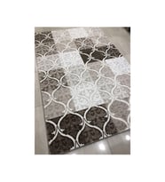 Dinarsu Halı Divina 150X233 Dı-010 Vizon Krem Kareli 4 M2 Halı !