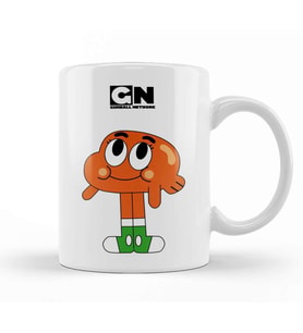 Darwin Watterson Kupa Bardak Porselen