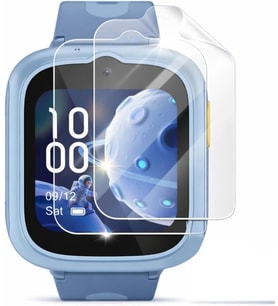 Tcl Movetime MT48X İle Uyumlu Ekran Koruyucu, Tam Kaplayan Akıllı Saat Koruması, Çizilmeye Dayanıklı Tpu Koruma 2 Adet, Hd Şeffaf