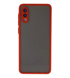 Northcity Samsung Galaxy A02 Uyumlu Kılıf Montreal Silikon Kapak - Kırmızı