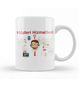 Müşteri Hizmetleri Kupa Bardak Porselen