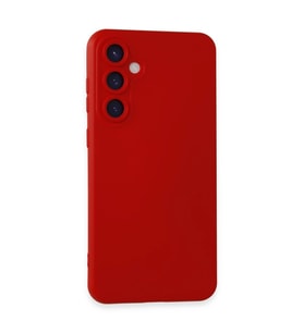 Samsung Galaxy S24 Kılıf Nano İçi Kadife Silikon - Kırmızı