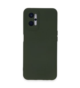 Northcity Realme 9i 4g Kılıf Nano İçi Kadife Silikon - Koyu Yeşil