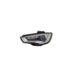 AUDI A3 ÖN FAR ELEKTRİKLİ MOTORLU KROM LEDLİ XENON TİP SOL 13-16 AUD10A3032 8V0941043