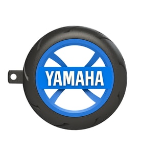 Yamaha Logolu Özel Tasarım Lastik Detaylı Motosiklet Anahtarlığı Kırmızı / Mavi Renk Seçenekleriyle