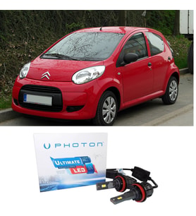 Citroen C1 Led Xenon Uzun + Kısa Far Ampulü H4 Ultimate Yeni Seri Beyaz
