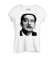 Salvador Dali Beyaz Kadın Tshirt