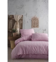 Fitilli Nevresim Takımı (Pembe)