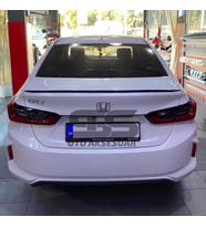 Honda City Bagaj Üstü Slim Spoiler Parlak Siyah