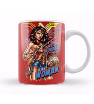 Wonder Woman Diana Prince Kupa Bardak Porselen