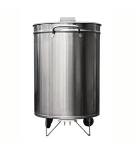 Electrolux Professional NCVR95 S/s 95-lt Çöp Arabası, Pedallı Kapak Açılımı ,132927