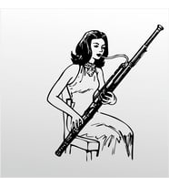 Folyo Sticker Müzik Ve Aşk 70cm Uzunluk (Karışık)