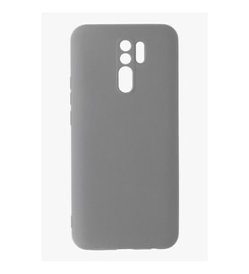 Xiaomi Redmi 9 Kılıf Nano İçi Kadife Silikon - Gri
