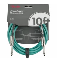 Fender Contour Serisi 5,5m Sherwood Green Enstrüman Kablosu