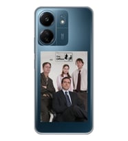Xiaomi Redmi 13C Uyumlu The Office Tasarımlı Şeffaf Telefon Kılıfı