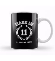 2011 Made In 11 All Genuine Parts Kupa Bardak Porselen